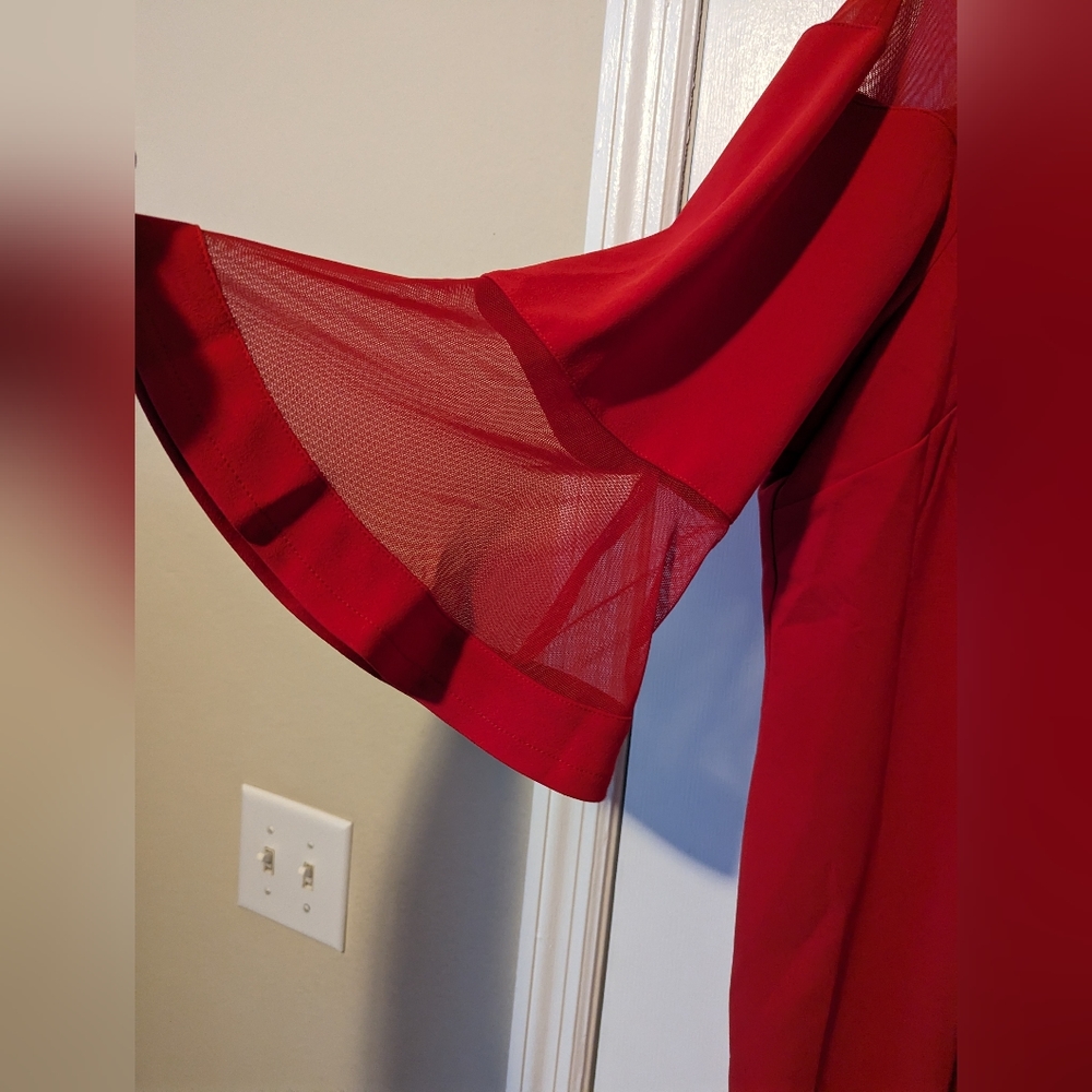 Size 26 Lane Bryant Red Dress